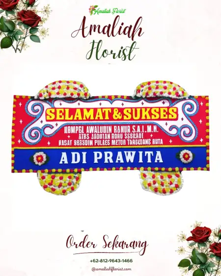 Papan Bunga Ucapan Selamat Cubadak Air