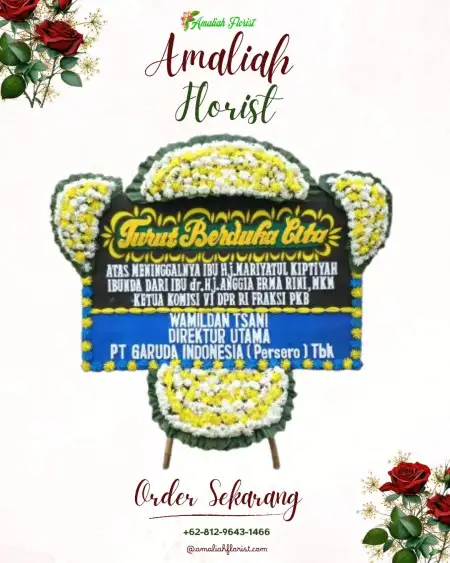 Papan Bunga Duka Cubadak Air