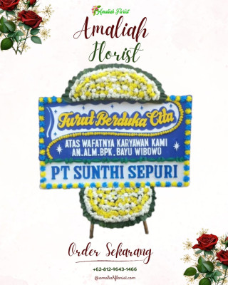 Papan Bunga Duka di Cubadak Air