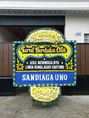 Papan Bunga Duka di Cubadak Air
