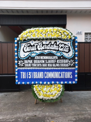 Papan Bunga Duka di Cubadak Air